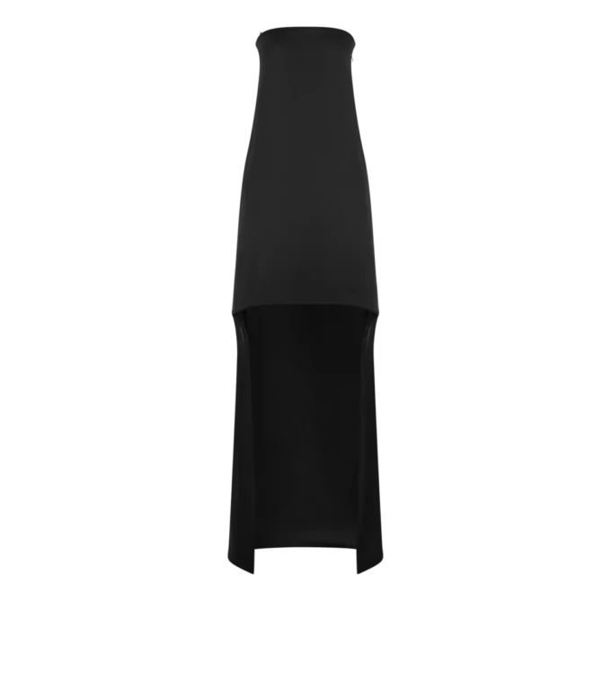 Asymmetric Strapless Cocktail Dress Asymmetric Strapless Cocktail Dress