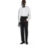 Black Mohair O’Connor Evening Trousers