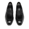 Burnished Leather Elkan Twisted Band Loafer