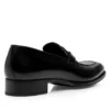Burnished Leather Elkan Twisted Band Loafer