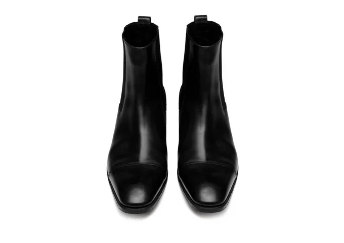 Burnished Leather Gianni Ankle Boot