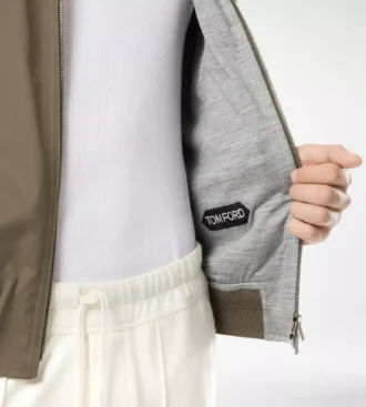 Cashmere-Lined Blouson