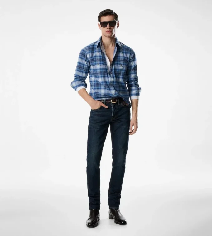 Check Western Shirt