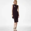 Cocktail Dress with Cut Out and Scarf Detail Cocktail Dress with Cut Out and Scarf Detail