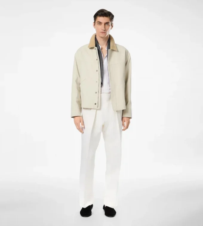 Cotton Canvas Workwear Jacket