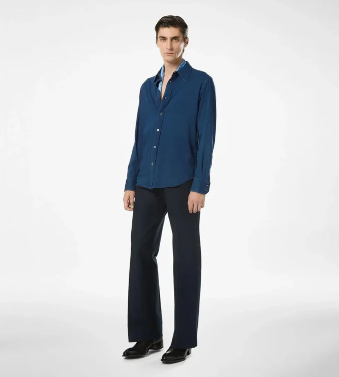 Cotton Indigo Shirt