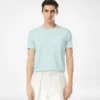 Cotton Silk Crew Neck T-Shirt