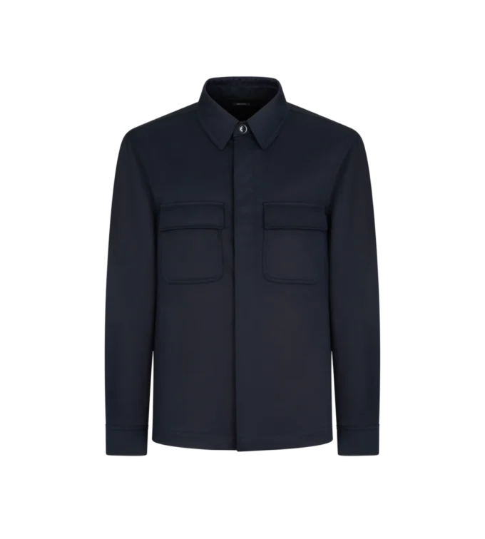 Cotton Twill Double Splittable Overshirt