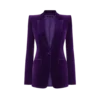 Cotton Velvet Single Breasted Jacket Cotton Velvet Single Breasted Jacket