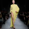 Crepe Jersey Long Sleeve Evening Dress Crepe Jersey Long Sleeve Evening Dress
