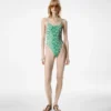 Deep Scoop Neck Swimsuit