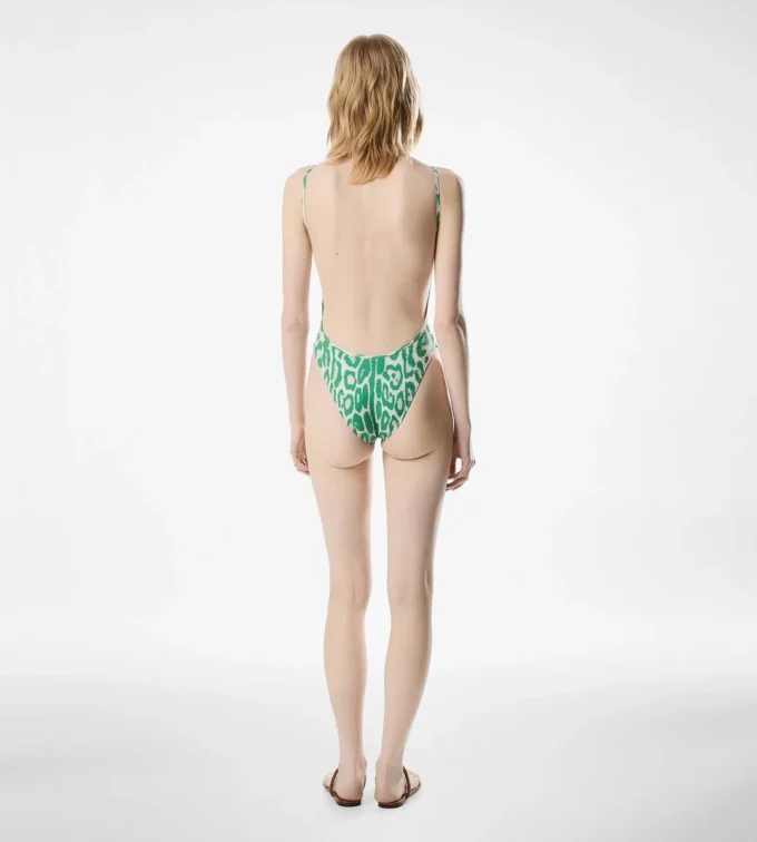 Deep Scoop Neck Swimsuit