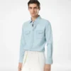 Denim Chambray Western Shirt