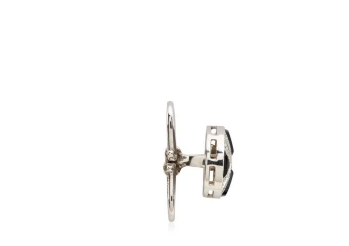 Diamond Onyx Round Studs