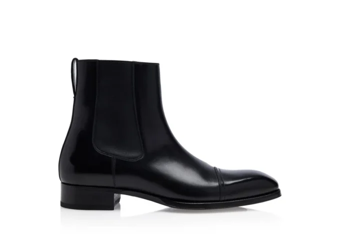 Elkan Leather Chelsea Boots