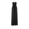 Evening Dress with Drawstrings and Cut Out Details