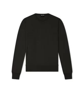 Fine Gauge Cashmere Silk Crew Neck