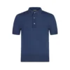 Fine Gauge Cashmere Silk Polo