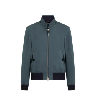 Fine Poplin Harrington