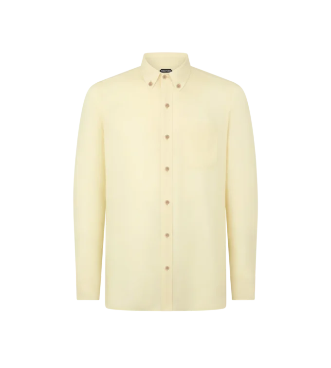 Fluid Gabardine Slim Fit Shirt Fluid Gabardine Slim Fit Shirt