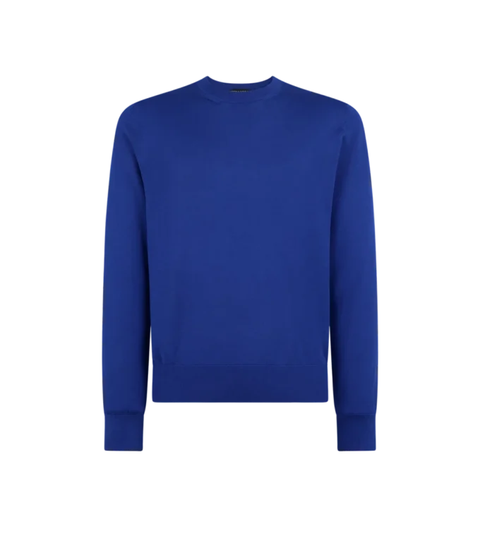 Fluid Silk Crew Neck