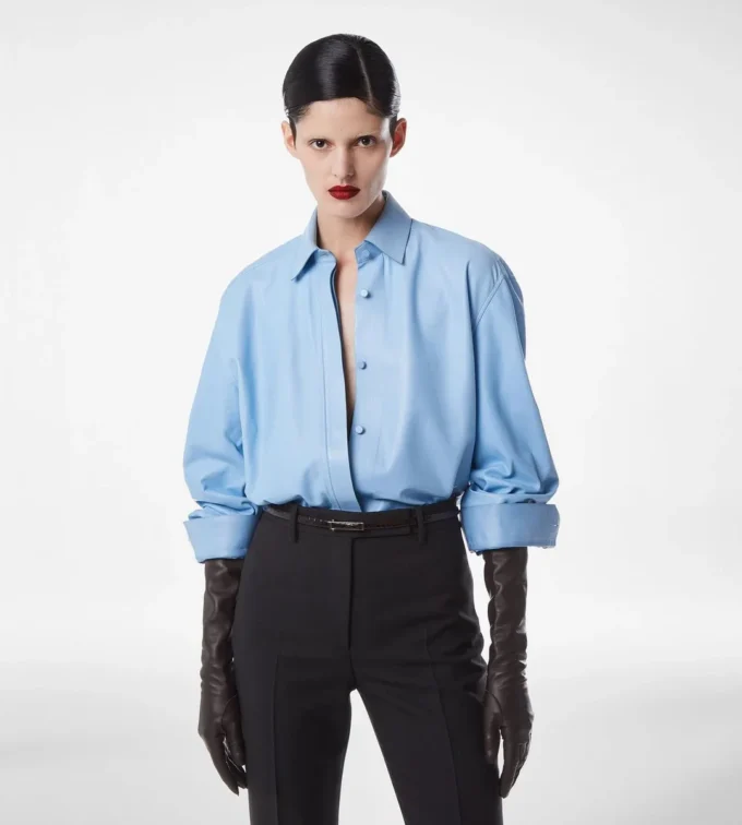 French Plonge Leather Shirt French Plonge Leather Shirt