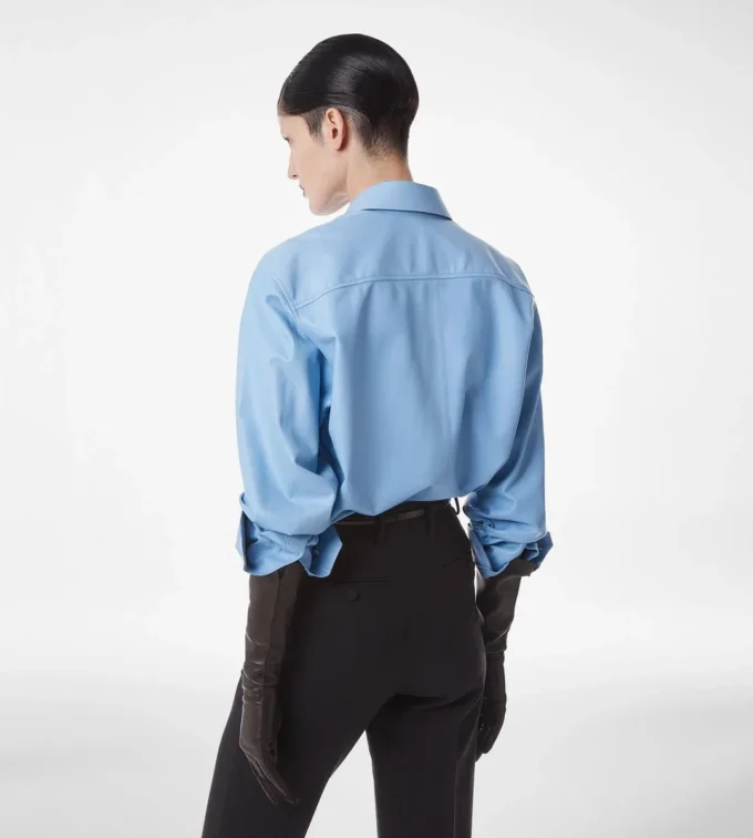 French Plonge Leather Shirt French Plonge Leather Shirt