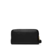 Grain Leather Double Zip Toiletry Bag