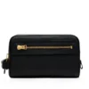 Grain Leather Toiletry Bag
