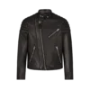 Grain Leather Zip Biker Grain Leather Zip Biker
