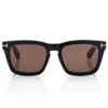 Icon Blue Block Square Opticals with Clip on Sunglasses