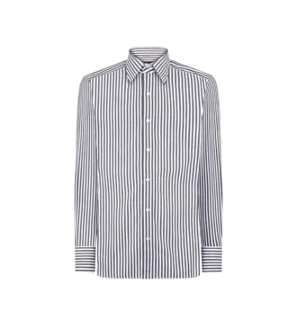 Ladder Stripe Slim Fit Shirt Ladder Stripe Slim Fit Shirt