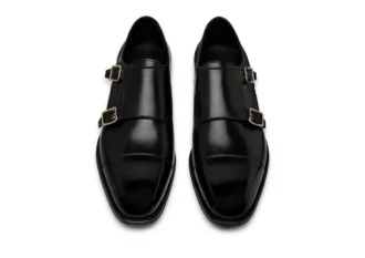 Leather Claydon Monk Strap Leather Claydon Monk Strap