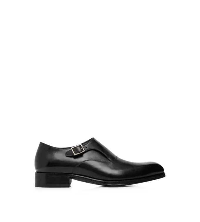 Leather Edgar Single Monk Strap