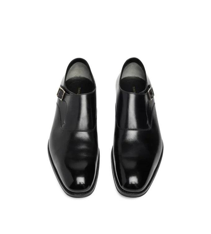 Leather Edgar Single Monk Strap