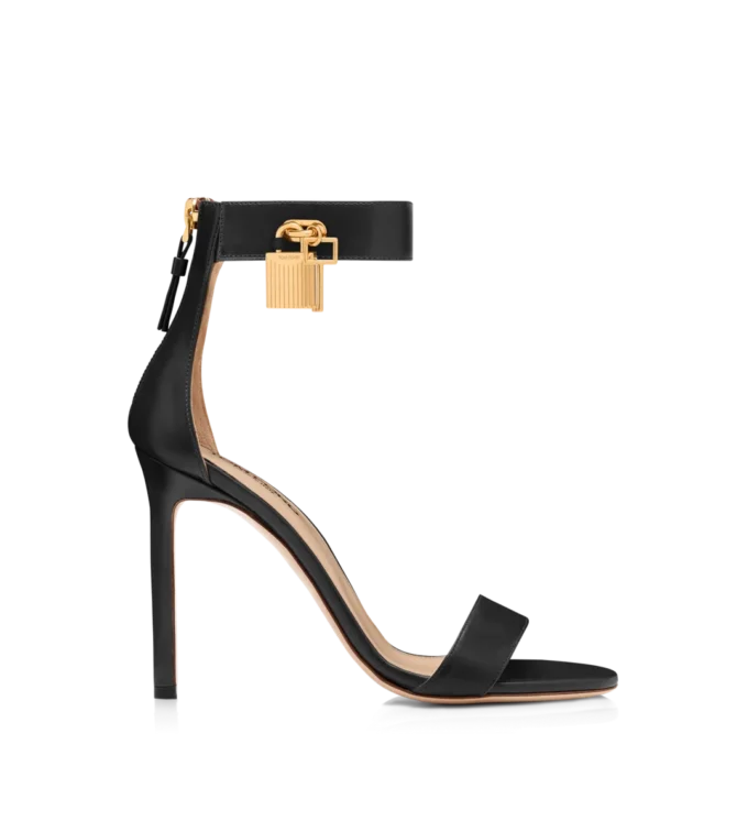 Leather Padlock Sandal