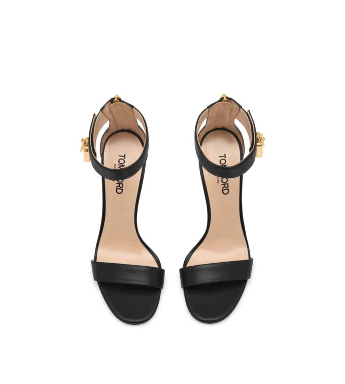 Leather Padlock Sandal