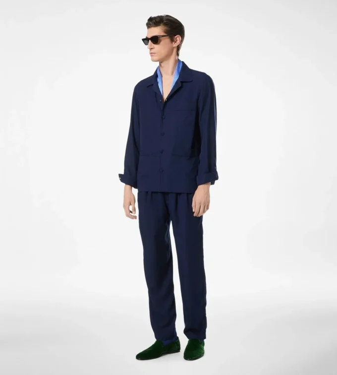 Lightweight Lyocell Pajama Shirt
