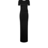 Long Dress with Cut Out and Chain Closure