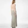 Long Halterneck Dress with Open Back and Tom Ford Metal Plaque