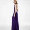 Long Halterneck Dress with Pockets and Open Back Long Halterneck Dress with Pockets and Open Back