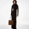 Long Open Turtleneck Cashmere Dress Long Open Turtleneck Cashmere Dress