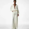 Long Sleeve Gathered Jumpsuit Long Sleeve Gathered Jumpsuit