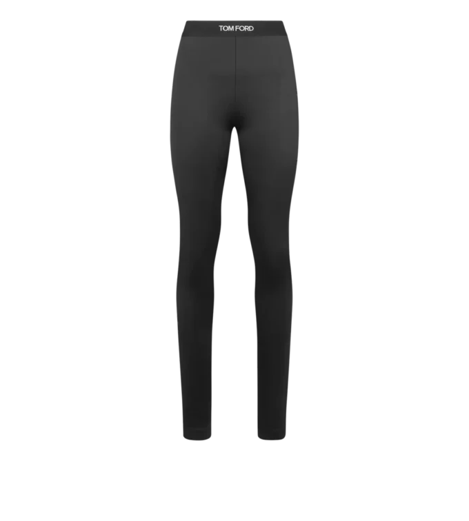 Lustrous Jersey Signature Leggings