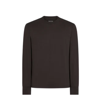 Lyocell Cotton Long Sleeve T-Shirt