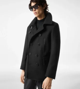 Melton Peacoat Melton Peacoat