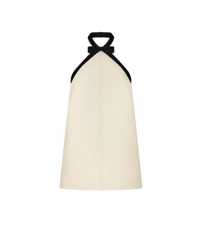 Mini Cocktail Dress with Bow Detail