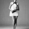 Mini Cocktail Dress with Bow Detail