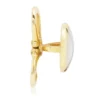 Mother of Pearl Round Shirt Studs