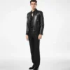 Nappa Grain Leather Biker